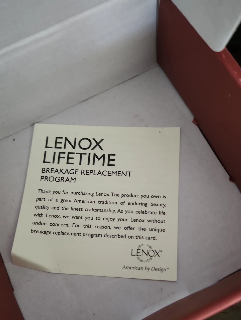 Lenox Holiday 'Hope' Square Bowl in White with Green and Red Accent